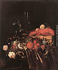 Still-Life with Fruit, Flowers, Glasses and Lobster by Jan Davidsz de Heem